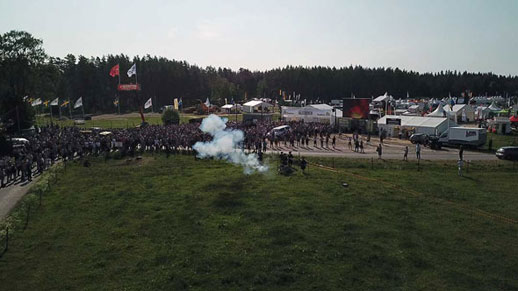 SkogsElmias första dag är avslutad