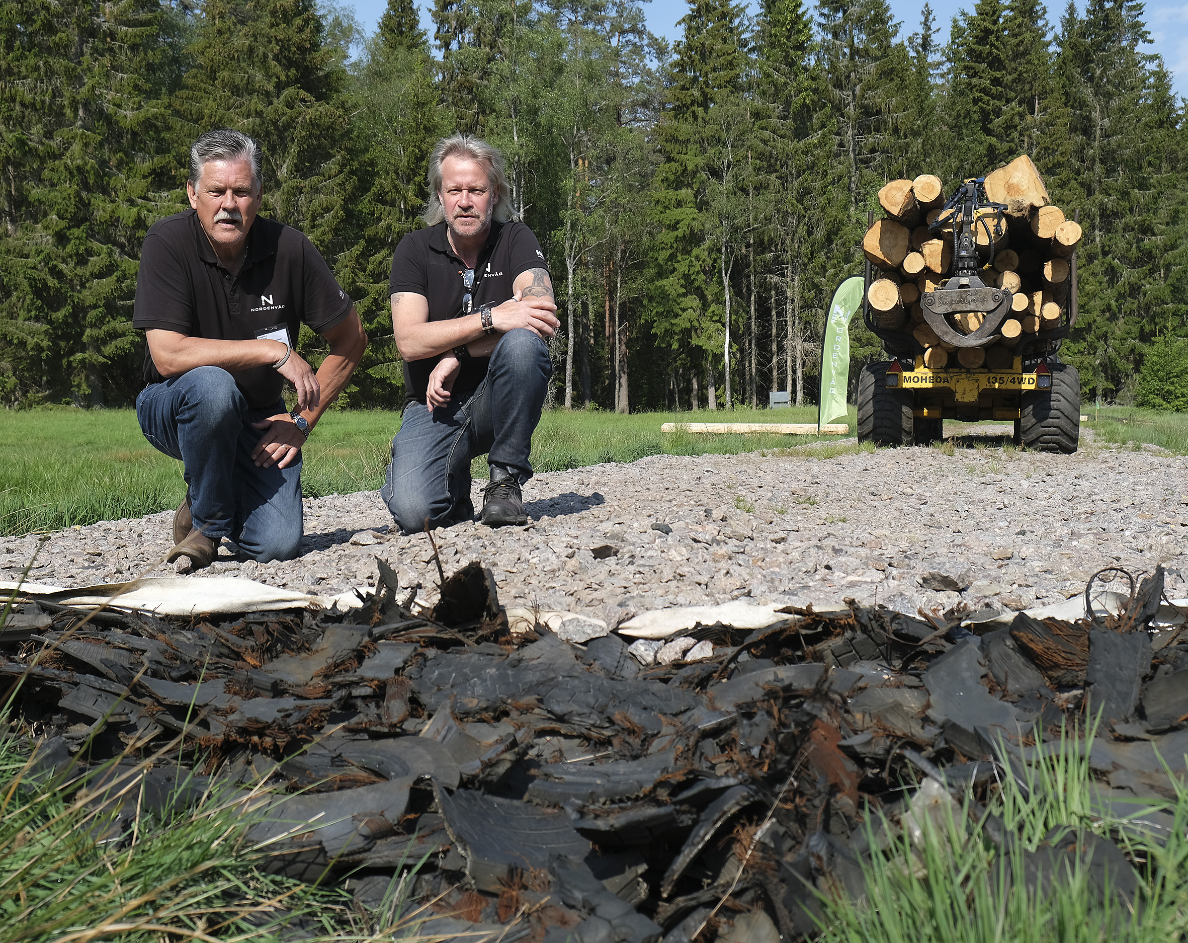 Vägen på mässan visar att konstruktionen håller
