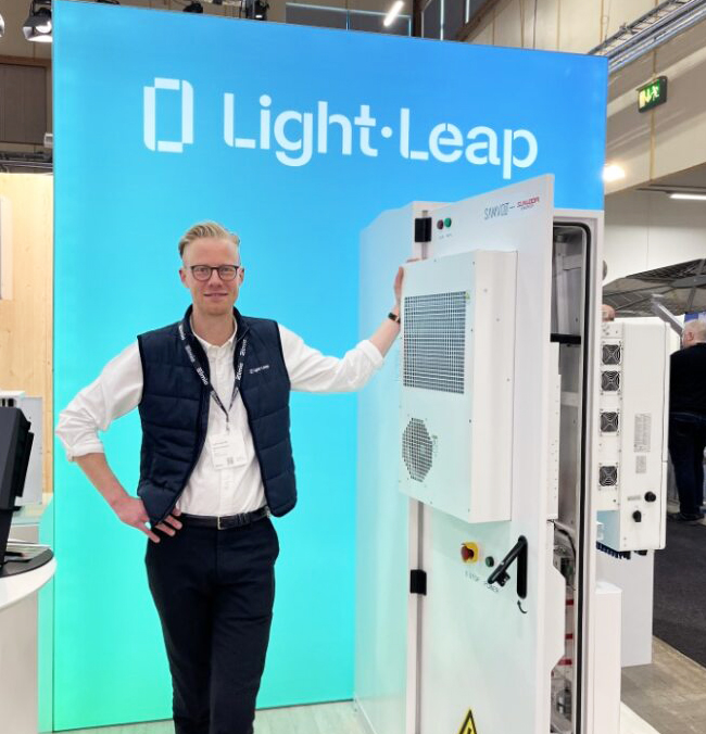 Martin Persson, Sales Manager Light Leap