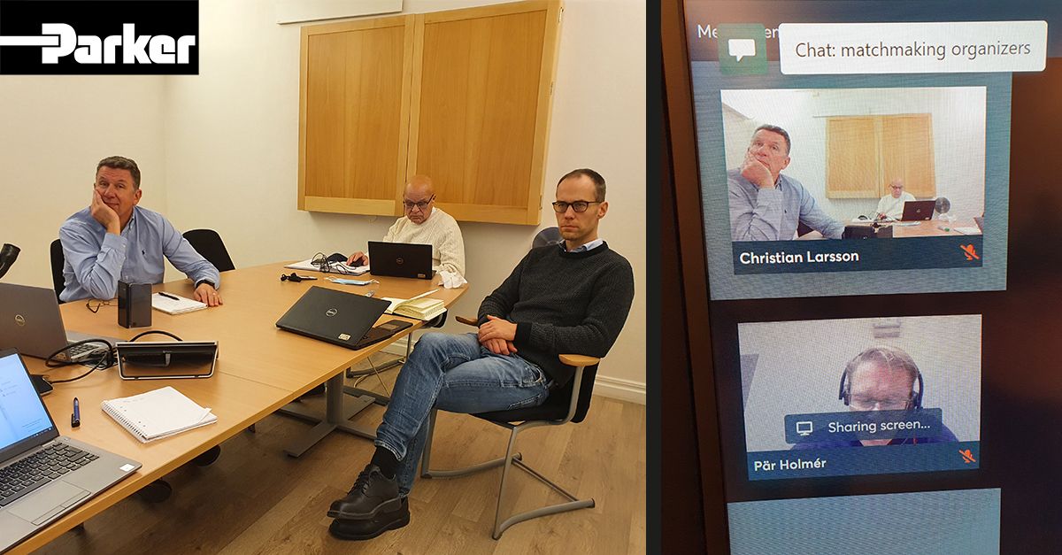 Parker Hannifins möten på matchmakingen gav resultat direkt