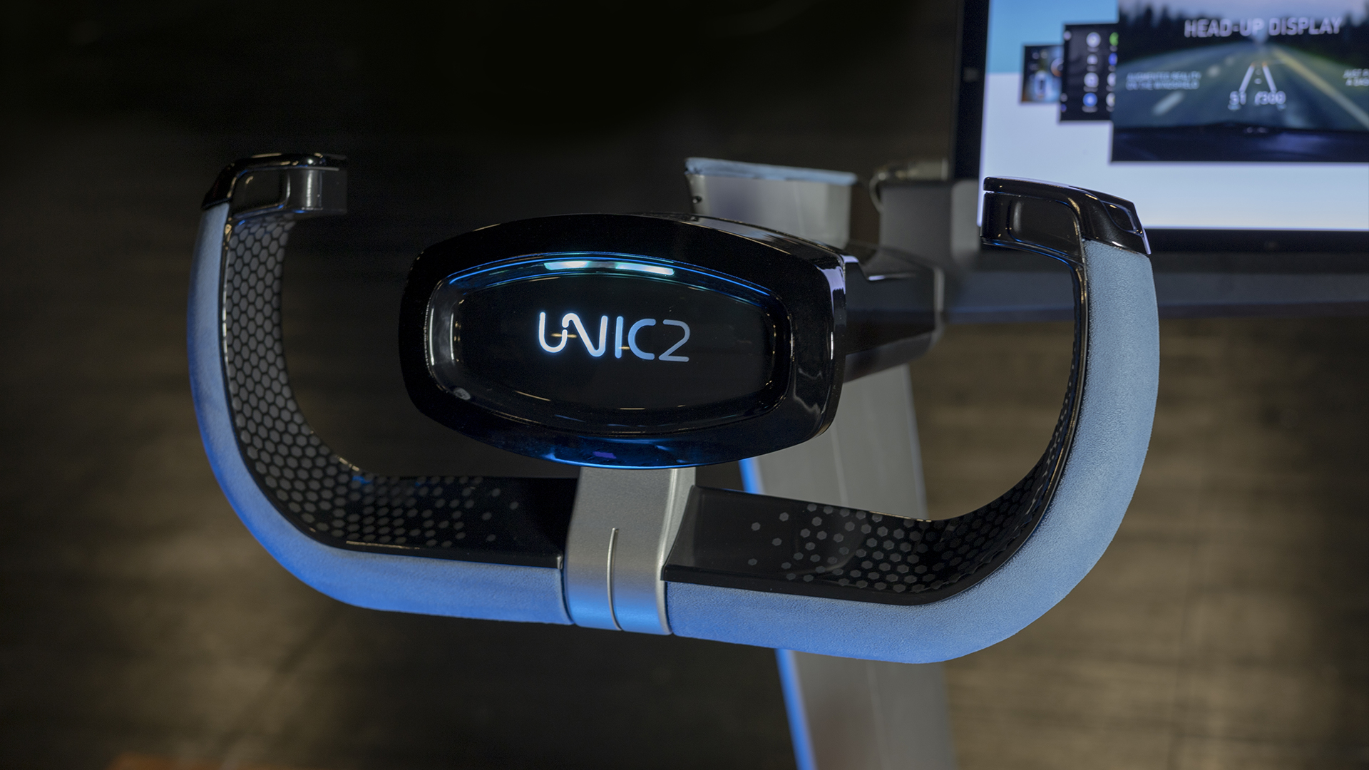 Elastic plastic electronic for car interior