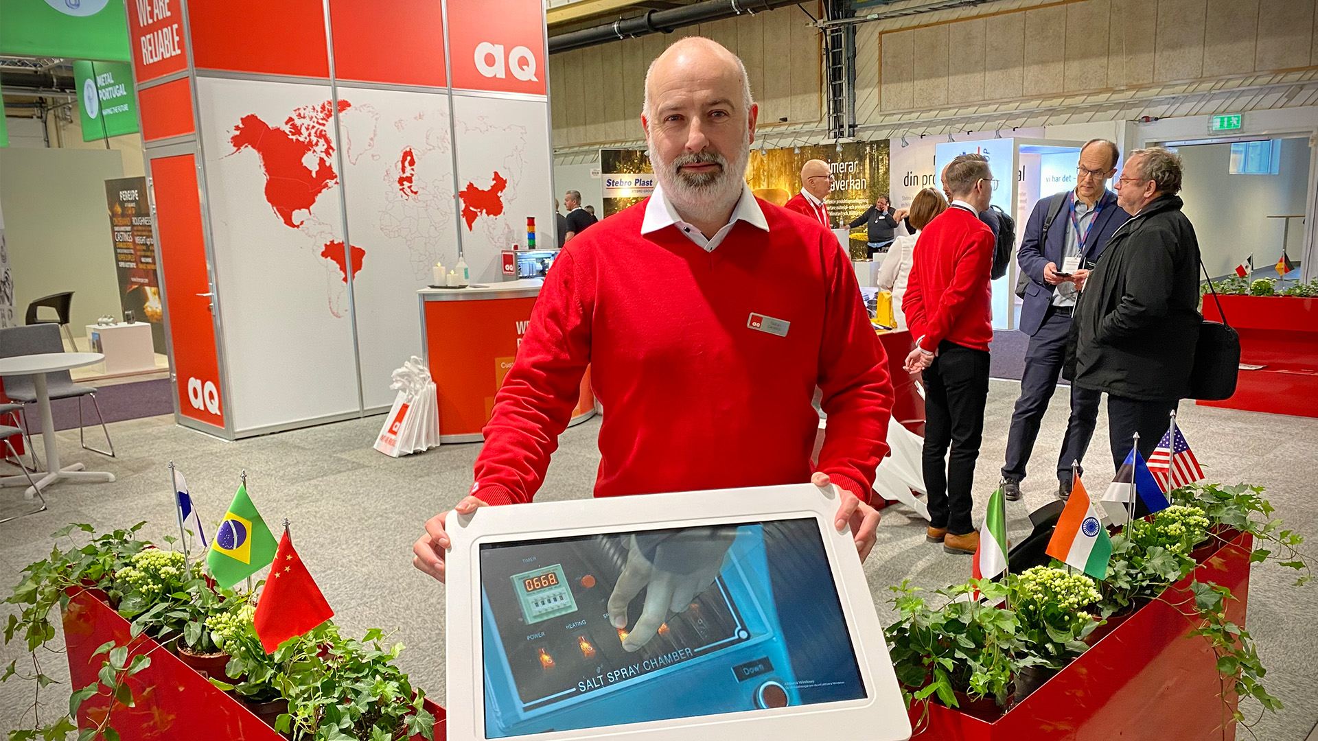 Mötet på mässgolvet gav nya affärer