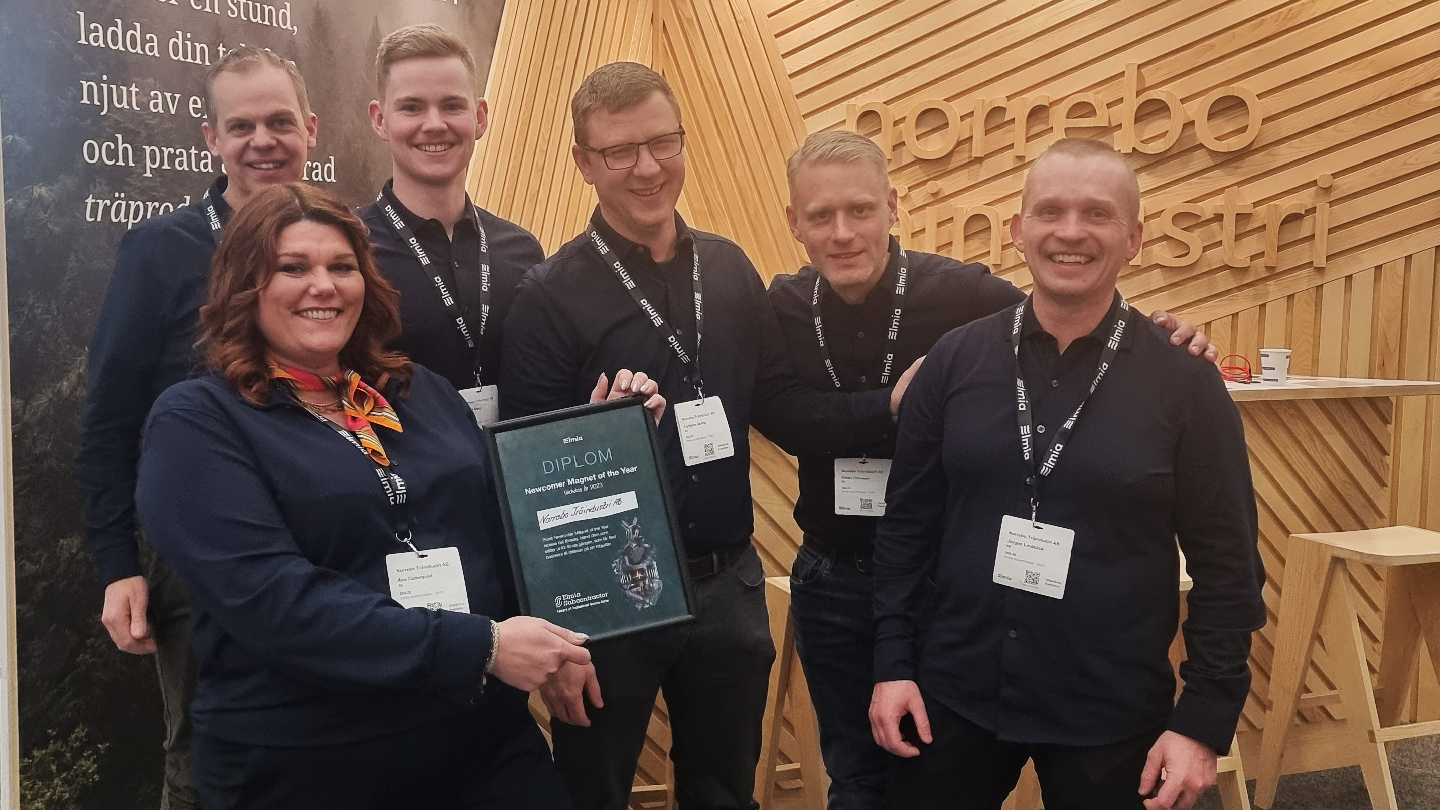 Norrebo träindustrier - Newcomer magnet of the year