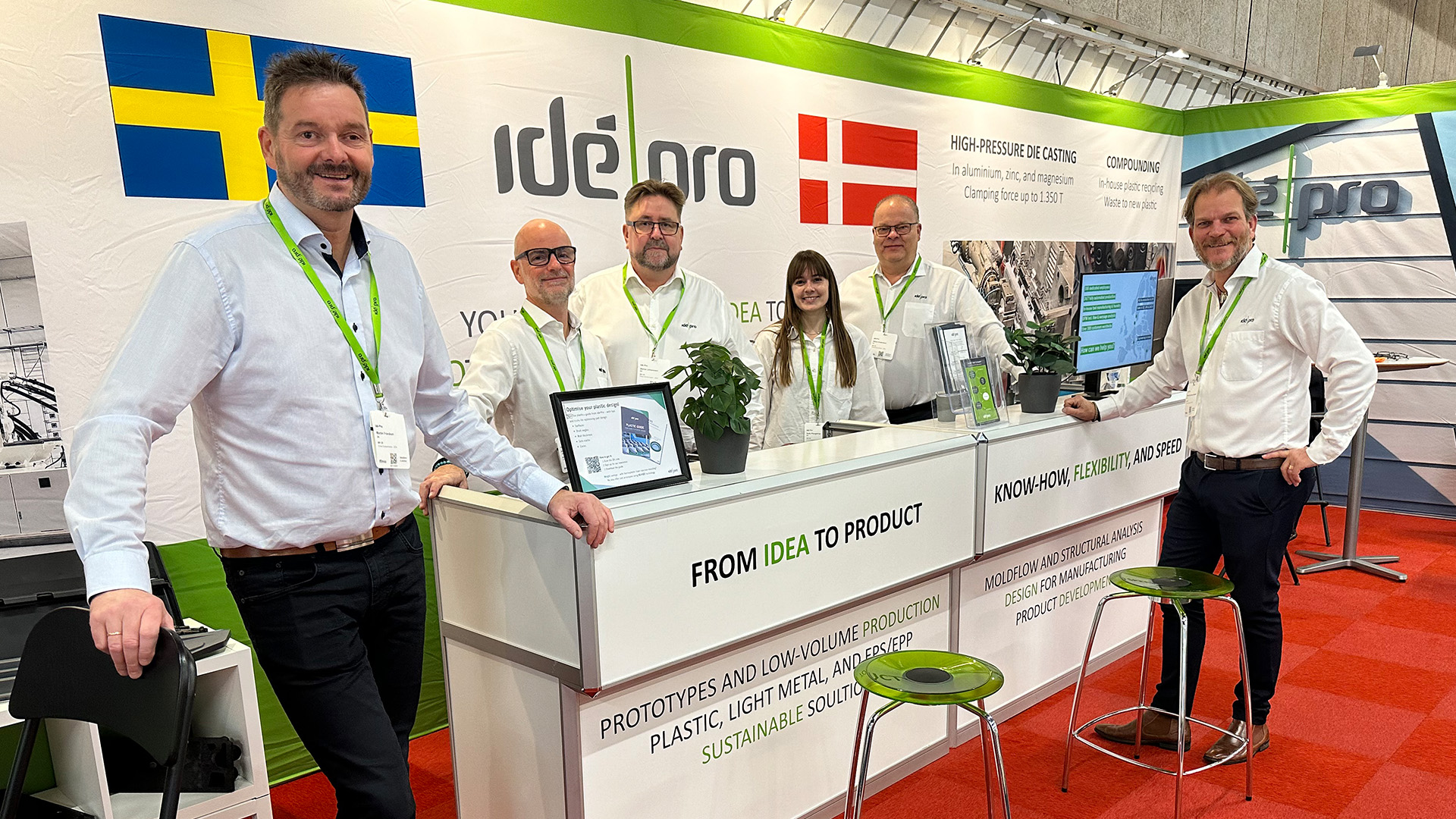 Dansk verktygskompetens kliver fram på Elmia Subcontractor