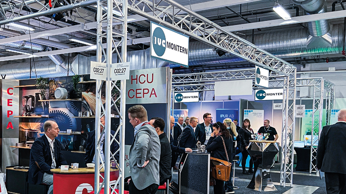 IUC storsatsar i gemensam monter på Elmia Subcontractor 