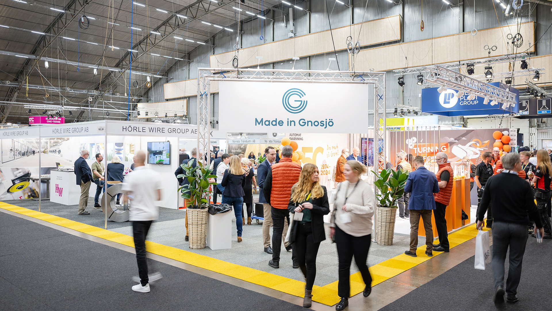 Ny design på Gnosjömontern ska skapa fler möten på mässgolvet