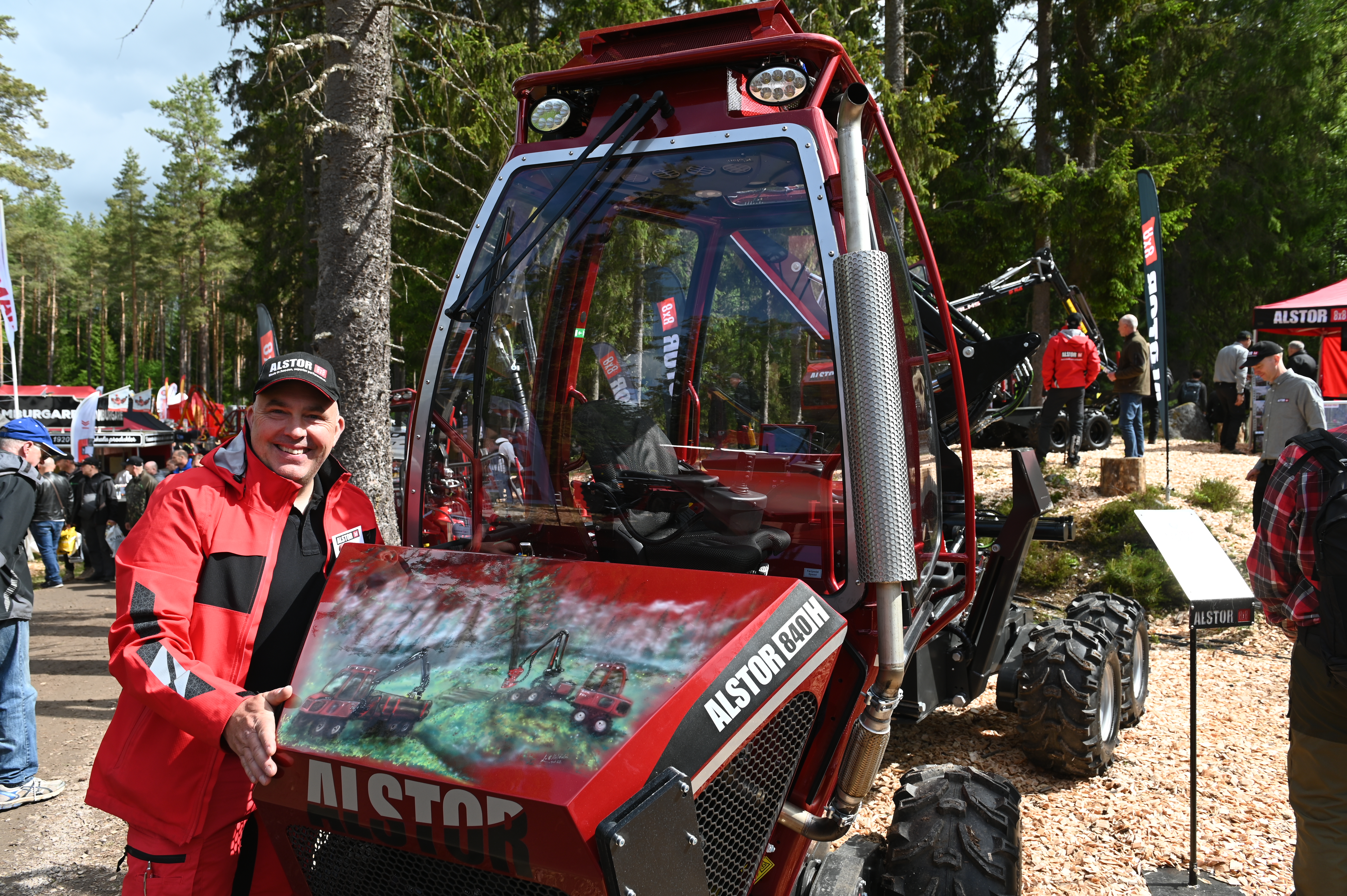 Alstor’s diverse range of machines attracts visitors