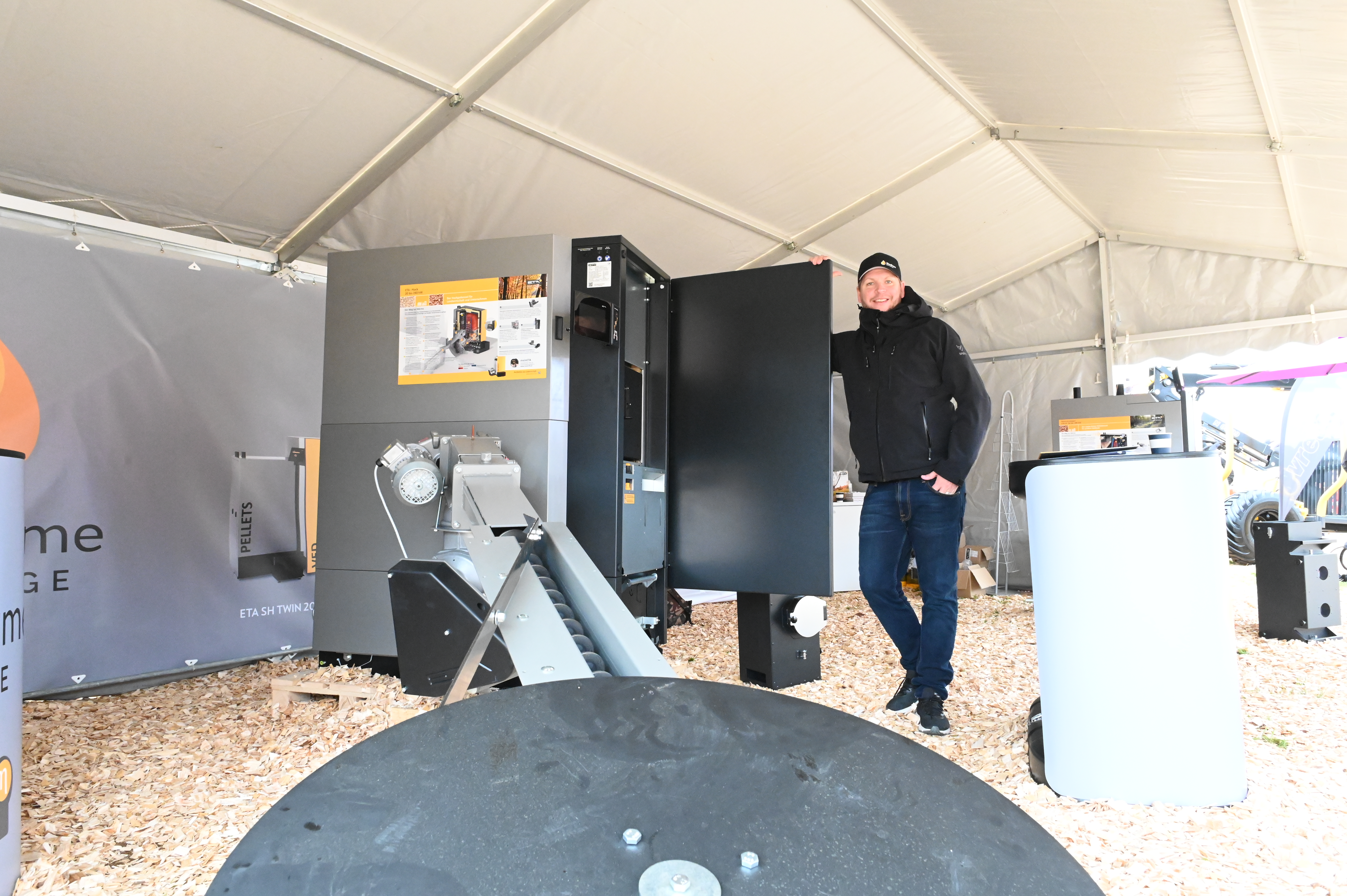 Red-hot market  for biomass boilers