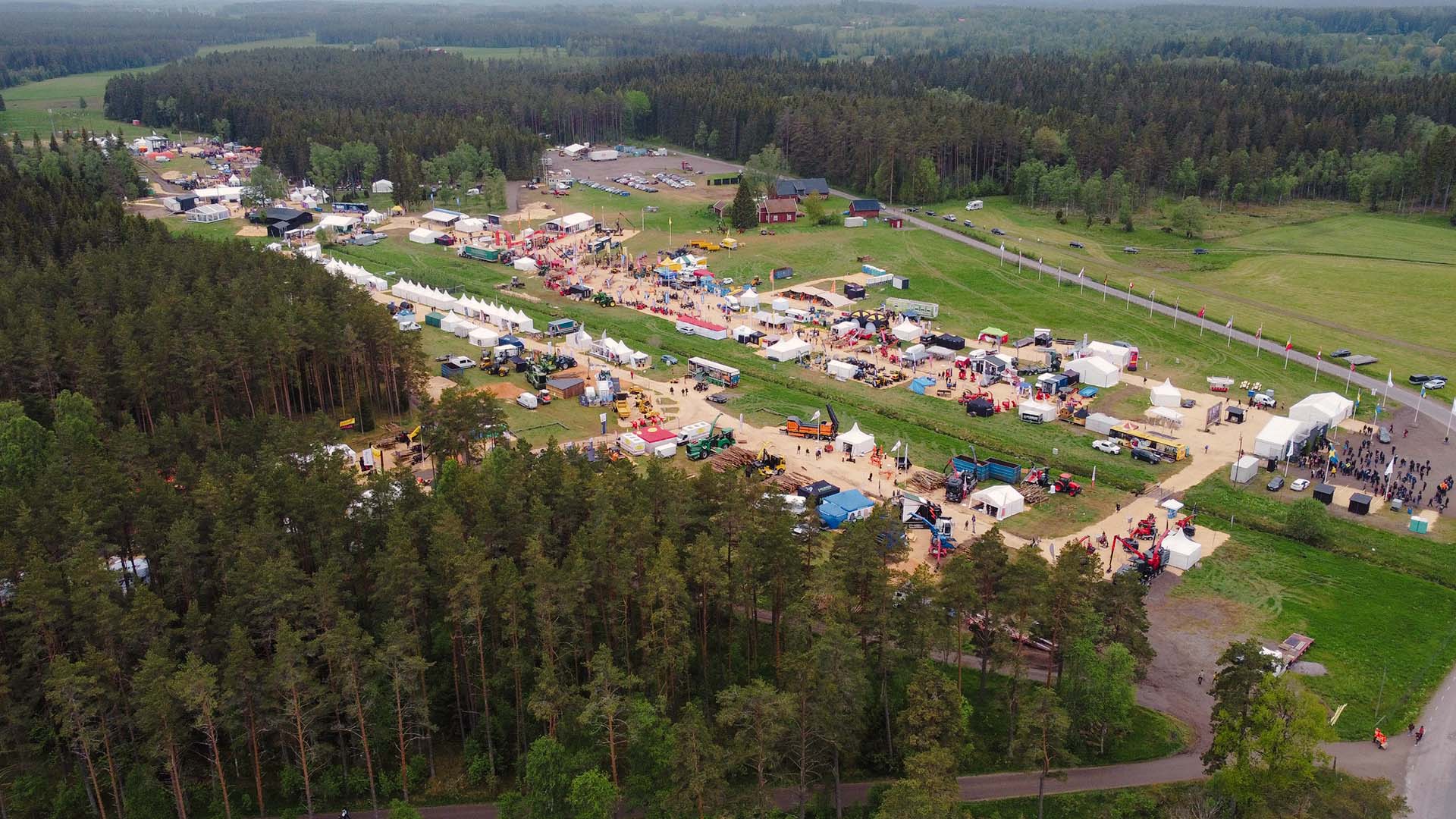 Elmia Wood - a world-class demo fair held entirely in the forest