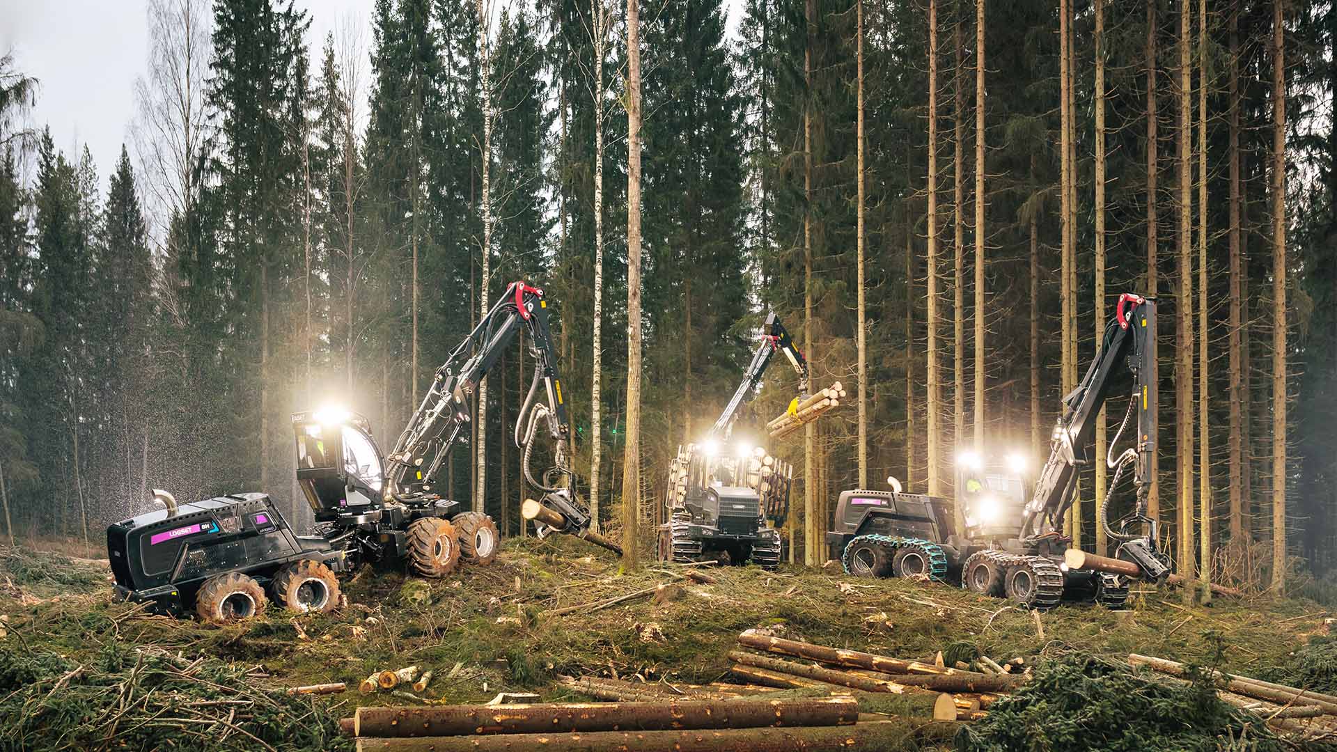 Logset demonstrates power and innovation at Elmia Wood 2025